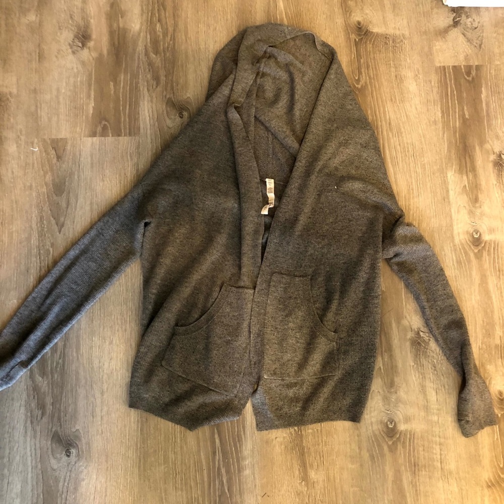 Lululemon gray cardigan